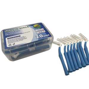 Customized Stainless Steel Interdental <b>Tooth</b> Brush Nylon Bristle <b>Teeth</b> Cleaning Dental Floss <b>Pick</b> Wire Wire Interdental Brush - Product Image 4