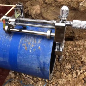 เครื่องขูดท่อ PE แบบหมุน ขนาด 63-400 มม. สำหรับเชื่อมและบัดกรีท่อ PVC แบบใช้มือ  รุ่น Hot Supply - Product Image 3