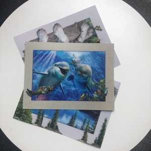 พร้อมจัดส่งโปสเตอร์พลาสติก 3 มิติ แบบกำหนดเอง ภาพศิลปะติดผนังพลาสติก 3 มิติ แบบพลิกได้ ลายลูฟี่ตามต้องการ - Product Image 3