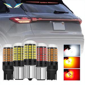 Bombillas LED Universales Canbus de 12V para Señales de Giro, 1156 BA15S P21W BAU15S PY21W T20 7440 W21W 1157 P21 5W W21 5W 7443 3014 144SMD - Product Image 3