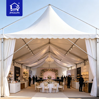 Tentes de mariage de luxe en forme de pagode à vendre directement de l'usine, tentes de mariage et prix pour lieux de réception