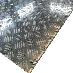 Hoja de aluminio en relieve 3mm de espesor 1060 Placa de control de aluminio precio utilizado para antideslizante y decoración
