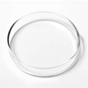 LIQUN Boîte de culture cellulaire en verre borosilicate autoclavable 90mm 100mm 120mm Boîte de Pétri en verre avec couvercles - Product Image 1