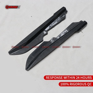 Jupes latérales de voiture en fibre de carbone de haute qualité, style Commas, pour Chevrolet Corvette C8 - Product Image 6