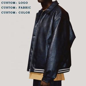 جاكيت مخصص للرجال OEM ملابس الشارع سترة عادية للدراجات النارية-بالجملة - Product Image 2