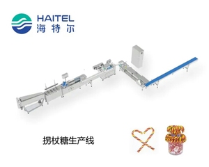 Tự Động Tốc Độ Cao Các Cối Xay Gió <span class=keywords><strong>Lollipop</strong></span> Kẹo Mía Dây Chuyền Sản Xuất/Swirl <span class=keywords><strong>Lollipop</strong></span> Making <span class=keywords><strong>Machine</strong></span> - Product Image 1