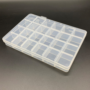 Rõ Ràng Chia Bản Lề Keyway Nhựa Lưu Trữ <span class=keywords><strong>Organizer</strong></span> Box Với Ngăn Keyway Hộp Lưu Trữ Nhựa - Product Image 4