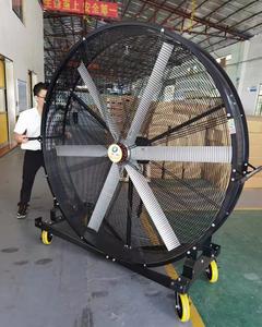 Tragbarer Industrieller Elektrischer Standventilator Große Größe Fabrik-Standventilator Verstellbare Flügel Edelstahl OEM/ODM - Product Image 5