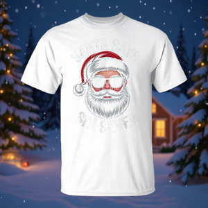 Camiseta Six Seven Christmas 2025 Gen Alpha Meme Santa Says - Product Image 3