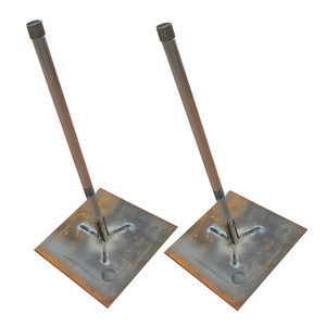 OEM thép mạ kẽm bài cơ sở tấm với Hai Ba bốn lỗ năng lượng mặt trời bảng điều khiển cố định gắn phụ kiện cho mái nhà cài đặt - Product Image 2