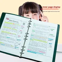 Texte TED sélectionné Transcriptions de discours Cahier anglais B5 Version papier Imprimé numérique Livre à feuilles mobiles détachable Chinois