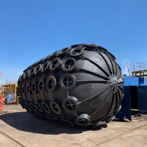 Yokohama Marine Rubber Fender Pneumatic <b>Inflatable</b> Type for Vessel Port Berthing Low Reaction Force High Performance - Product Image 1