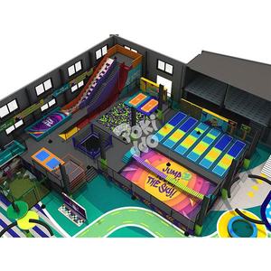 Podowdo-centro de entretenimiento familiar para interiores, diseño personalizado con trampolín Park - Product Image 1