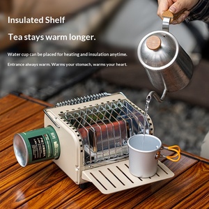Réchaud <span class=keywords><strong>de</strong></span> camping portable sans fumée pour intérieur et extérieur, mini poêle à cassette, chauffe-mains, <span class=keywords><strong>chauffage</strong></span> <span class=keywords><strong>au</strong></span> <span class=keywords><strong>gaz</strong></span> <span class=keywords><strong>butane</strong></span> avec dispositif d'allumage - Product Image 4