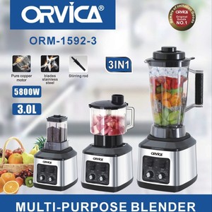 Licuadora/Mezcladora Multifuncional ORVICA para el Hogar y Comercios, Estándar Europeo 220V - Product Image 4