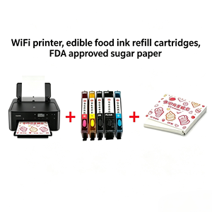 Imprimante 3D à encre comestible, imprimante photo, imprimante d'autocollants sur papier A4, imprimante jet d'encre pour logos alimentaires, machine pour papier comestible YOUYU - Product Image 2