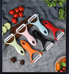 Thuis Keuken Accessoires Gadgets Goedkope Promotie Cadeau Fruit Groente Gereedschap Handleiding Wortel Appel Aardappel Plastic Dunschiller - Product Image 6