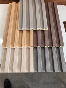 Pannello Murale Moderno di Lusso in PVC WPC <span class=keywords><strong>Legno</strong></span> Massello Impermeabile <span class=keywords><strong>per</strong></span> Soggiorno, Carte <span class=keywords><strong>da</strong></span> <span class=keywords><strong>Parati</strong></span> e Rivestimenti a Griglia - Product Image 3