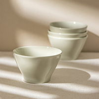 Bol en céramique classique et pratique - Compatible micro-ondes - Design minimaliste moderne pour ramen, fruits, soupes et riz