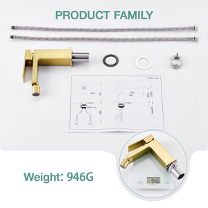 304 Stainless Steel Luxury Mount Bathroom Single Handle Brushed Cold Hot Water Mixer <b>Taps</b> <b>Bidet</b> Faucets - Product Image 3