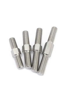 Perno de rueda de acero inoxidable profesional DIN 938 DIN 939 Perno de doble cabeza - Product Image 5
