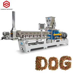 Usine fournisseur industriel petit pet chien food equipment manufacturing