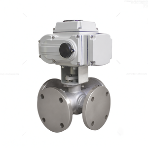 Válvula de Control de Flujo Industrial Motorizada Eléctrica de Acero Inoxidable de 4 Vías y 12 V con Envío Rápido COVNA - Product Image 1