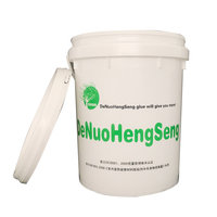 Seau à peinture en latex PP imprimable avec logo personnalisé, imprimé sur mesure pour les fabricants de revêtements, vente en gros, livraison en vrac
