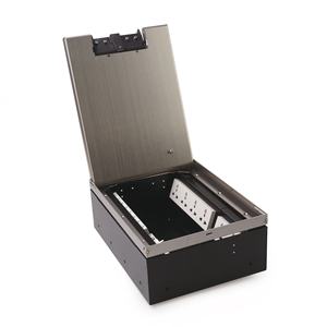 Recessed Floor <b>Power</b> <b>Socket</b> with Multi-media Ports for Meeting Rooms with Level Bracket - Product Image 4