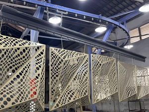 Revêtement de façade moderne personnalisé en alliage d'aluminium perforé, métal, verre, acier, pierre pour murs-rideaux - Product Image 5