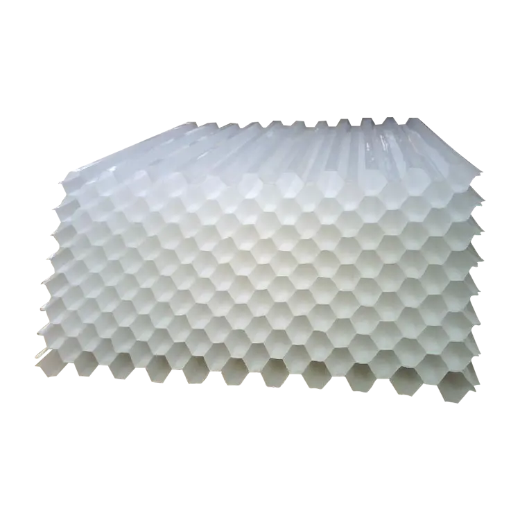 50mm Honeycomb PP PVC Kunststoff Lamellen klärer, Tube Settler Verpackung für Wasser aufbereitung Sediment ations anlage