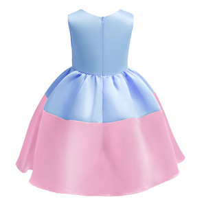 Vestido de Princesa de Moda de la Mejor Calidad al por Mayor para Niñas, Vestido de Fiesta de Cumpleaños para Niñas - Product Image 6