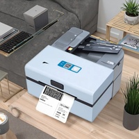 Imprimante d'étiquettes thermiques intelligente certifiée ROHS 80 mm noir et blanc avec interface Bluetooth pour l'impression d'autocollants pour entrepôt express