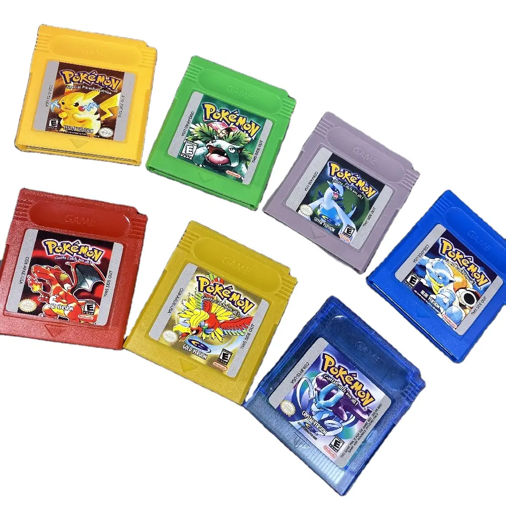 7 types de cartes de jeux de haute qualité pour Console de jeux vidéo gbc, offre spéciale