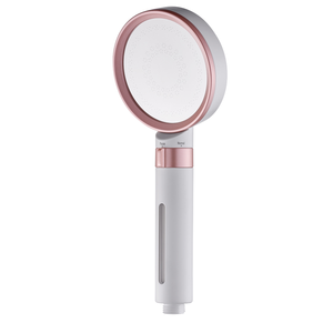 360 ad alta pressione con filtro rotante ventilatore doccia <span class=keywords><strong>a</strong></span> <span class=keywords><strong>mano</strong></span> risparmio idrico con pulsante di arresto per uso bagno - Product Image 1