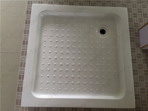 CE Hangzhou Bac <span class=keywords><strong>de</strong></span> <span class=keywords><strong>douche</strong></span> carré moderne blanc 80x80 en ABS acrylique et fibre <span class=keywords><strong>de</strong></span> verre pour salle <span class=keywords><strong>de</strong></span> bain d'hôtel avec garantie <span class=keywords><strong>de</strong></span> 5 ans - Product Image 2