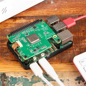 HAT+ AI officiel Raspberry Pi <span class=keywords><strong>5</strong></span> Hailo8 13TOPS/26 Modèle optionnel PCIe M.<span class=keywords><strong>2</strong></span> + Carte pour Raspberry Pi <span class=keywords><strong>5</strong></span> - Product Image 2
