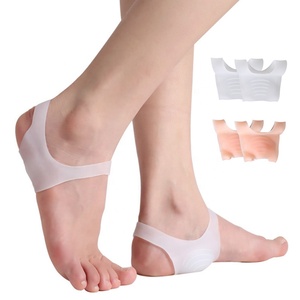 NUEVAS Plantillas Ortopédicas con Soporte de Arco de Gel de Silicona <span class=keywords><strong>para</strong></span> Corrección de Pie Tipo O/X, Soporte Ortopédico <span class=keywords><strong>para</strong></span> Pie Plano, Alivio del Dolor HA00757 - Product Image 1