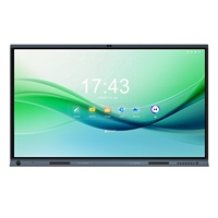 Pizarra Interactiva Inteligente de 65, 75, 86 y 98 Pulgadas, 4K LED, Pantalla Plana Multitáctil de 50 Puntos, Todo en Uno, 8GB+128GB para OEM/ODM