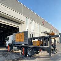 Nouvelle machine de forage de puits montée sur camion, prix de forage de puits d'eau, à vendre avec certificat CE