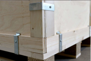 Vận Chuyển Tái Sử Dụng V Hình Dạng Mùa Xuân Clip Kim Loại Fastener Giữ Lại Clip Ván Ép Box Crate Clip - Product Image 6