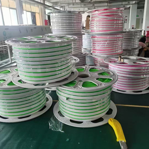 Thế hệ mới 1cm cắt 6*12mm 8*16mm DC12V 24V IP67 màu duy nhất RGB mềm Silicone <span class=keywords><strong>LED</strong></span> Neon dải ánh sáng cho Neon dấu hiệu - Product Image 5