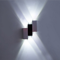 Lampu Dinding Tangga Dalam Ruangan Baru 6W, Lampu Dinding Tangga Dalam Ruangan dan Lampu Malam Luar Ruangan, Lampu Dinding Rumah Mewah untuk Rumah 6W