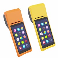 Modèle Q8 Android 8.1 Pos Machine intégrée 58mm Pda Android imprimante thermique de reçus imprimante sans fil avec Scanner