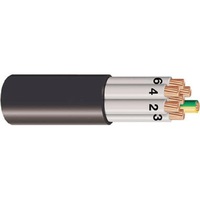 Kabel Kontrol Multi Core Hitam 0.6/1kV