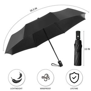 Paraguas Plegable Automático de Alta Calidad con Logotipo Personalizado, Protección UV, Promocional de Fábrica - Product Image 6