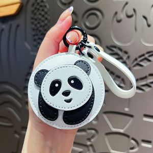 Creative 3D Cartoon Animal Keychain Cute Panda Dog Lion Leather <b>Key</b> <b>Chain</b> for Women Men Unique Gift Idea for Birthday Christmas - Product Image 6