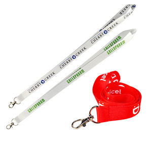AI-MICH Förderung Hot Sell Custom Sublimation Unternehmen Schule Kind Sicherheit <span class=keywords><strong>Lanyard</strong></span> mit Metall haken mit Logo - Product Image 1