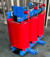 Transformateur triphasé sec HaiRui SCB11, encapsulé dans de la résine époxy, entrée 11kV/380V, 50/60Hz, MV/HV, 3 bobines, transformation ovale