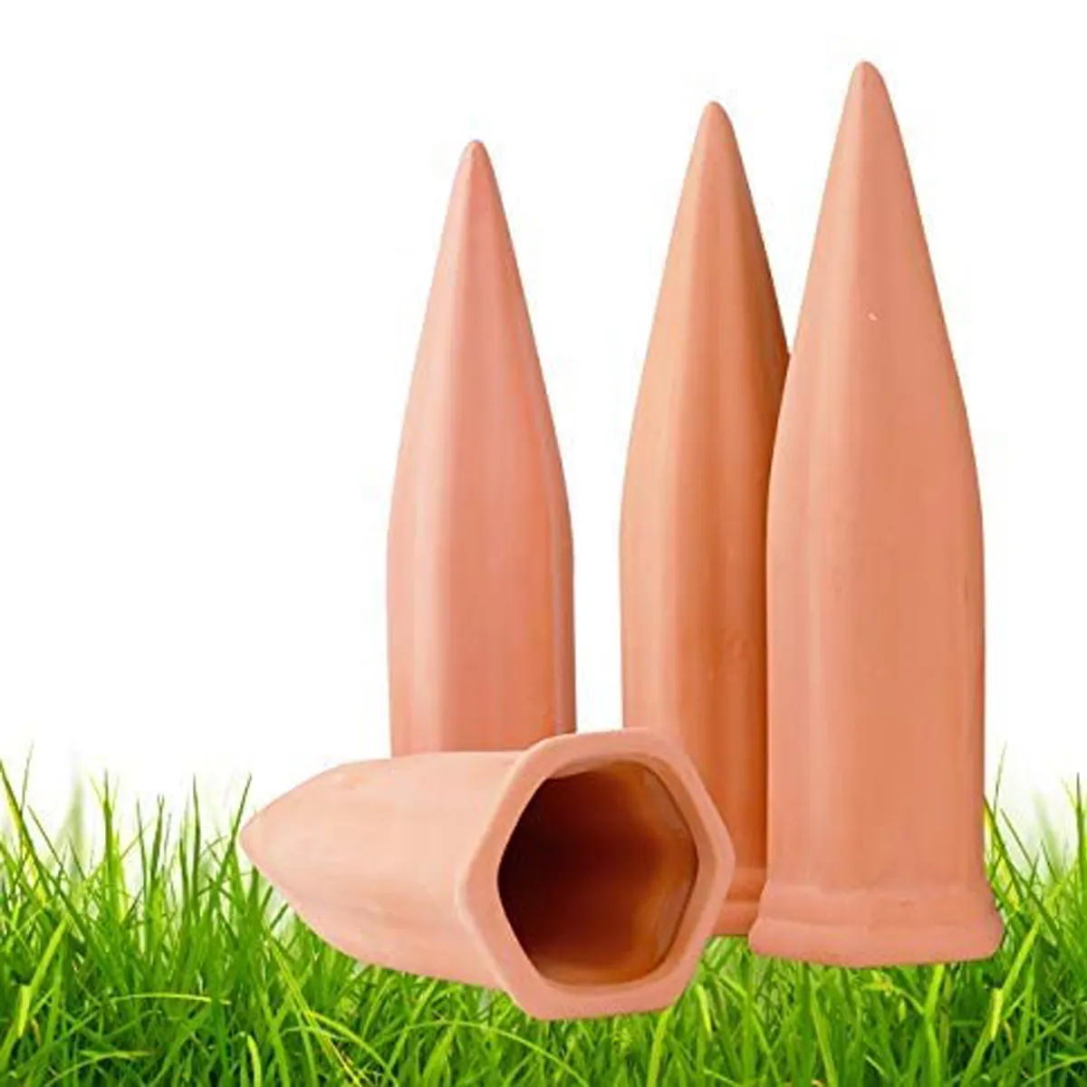 Plant Self-Watering Stakes Terracotta Automatic Plant Waterer Devices Auto-Water Irrigation System